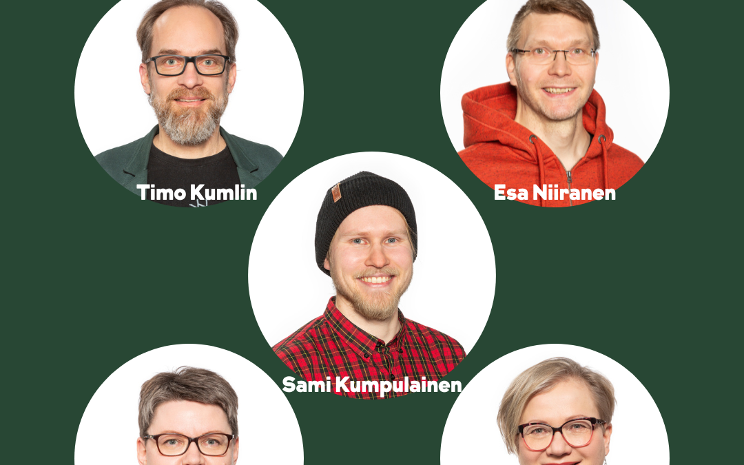 Kuopion Vihreiden hallituksen jäsenten 2023 kuvat